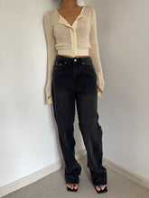 Load image into Gallery viewer, Women's Retro High Waist Comfortable Fit Wide Legs Jeans
