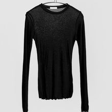 Load image into Gallery viewer, Casual Slimming Round Neck Long Sleeves Fitted Top