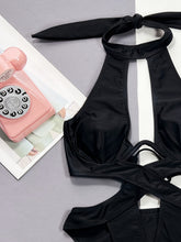 Load image into Gallery viewer, Women's Sexy Bondage Wrap One-piece Bikini Hollow Out
