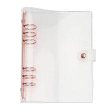 Load image into Gallery viewer, 40Sheet Black A5 A6 6-hole Loose-leaf Refill Inner Page Colored Inner Pages Line Grid Blank Weekly Inside Paper Stationery