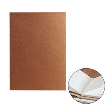 Load image into Gallery viewer, 13x19cm 5.1 x 7.48 inch Retro Sketch Blank Notebook Sketch Drawing Book Journal Diary Note Stationery School Office 132 Page Hardcover Notebook