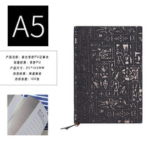 Load image into Gallery viewer, Selected Egyptian Theme Notebook A5 A6 B5 Password Lock Aztec Notebook Diary British Museum Retro Simple Business Notebook