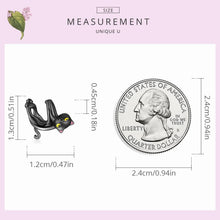 Load image into Gallery viewer, Bamoer Genuine 925 Sterling Silver Cartoon Black Cat Charm Beads Fits Necklace Bracelet & Bangle Pet Pendant DIY Making Gift Fine Jewelry