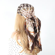 Load image into Gallery viewer, Silk Hair Scarf Scarftop Women Summer Satin Headscarf Foulard Bandana Cheveux Soft Neckerchief Hijab For Ladies