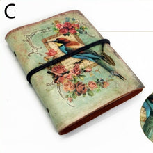 Load image into Gallery viewer, Vintage Stationery PU Leather Notebook Creative Planner Sketchbook Agenda Diary Notebooks