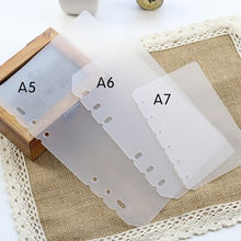 Load image into Gallery viewer, 50 Sheet A5 A6 Loose-leaf Colorful Refill Inner Page Line Blank Grid Inner Page Rulers Envelopes Inside Paper Designer Stationery