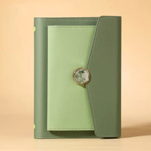 Load image into Gallery viewer, A5 A6 Luxury Loose-leaf Notebook Journal Agenda Planner Organizer 96 Sheets Pu Leather 6 Ring Binder Diary Notebook School Stationery
