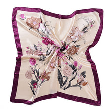Load image into Gallery viewer, Silk Hair Scarf Scarftop Women Summer Satin Headscarf Foulard Bandana Cheveux Soft Neckerchief Hijab For Ladies