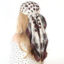 Load image into Gallery viewer, Silk Hair Scarf Scarftop Women Summer Satin Headscarf Foulard Bandana Cheveux Soft Neckerchief Hijab For Ladies