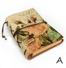 Load image into Gallery viewer, Vintage Stationery PU Leather Notebook Creative Planner Sketchbook Agenda Diary Notebooks