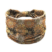 Load image into Gallery viewer, Bohemian Style Wide Headband Women Headpiece Stretch multiuse Neck Scarf Neckerchief Hair Accessories Headwear Yoga Hair Bands Headbands