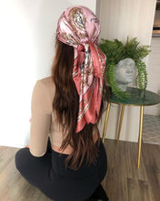 Load image into Gallery viewer, Silk Hair Scarf Scarftop Women Summer Satin Headscarf Foulard Bandana Cheveux Soft Neckerchief Hijab For Ladies