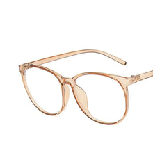 Load image into Gallery viewer, Transparent Computer Glasses Frame Women Men Anti Blue Light Round Glasses Blackout Glasses Optical Glasses Lenses