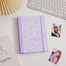 Load image into Gallery viewer, A5 Binder 6 Ring Hard Cover Collection Book Pearl Heart Journal Refills Bandage Postcards Sticker Organizer