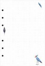 Load image into Gallery viewer, 45 Sheet Packs A5 A6 A7 Decorative Pages Notebook Refill Paper Index Ruler Pages Monthly Weekly Daily Planner Agenda DIY Junk Journal
