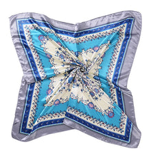 Load image into Gallery viewer, Silk Hair Scarf Scarftop Women Summer Satin Headscarf Foulard Bandana Cheveux Soft Neckerchief Hijab For Ladies