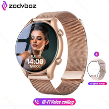 Load image into Gallery viewer, 2023 Fashion Smart Watch Women Custom Dial Hi-Fi Voice Call Men Sport Fitness Tracker IP67 Waterproof Smartwatch For Android IOS