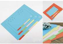 Load image into Gallery viewer, A5 A6 A7 Black Craft White Loose Leaf Notebook Refill Spiral 6 Ring Binder Inner Page Line Dot Grid Inside Paper Stationery