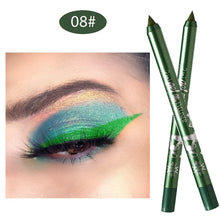 Load image into Gallery viewer, Long Lasting Eyeliner Pencil Colourful Pigment Waterproof Blue Black White Color Gel Eye Liner Pen Makeup Eye Beauty Cosmetics