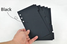 Load image into Gallery viewer, A4 B5 A5 A6 A7 Loose Leaf Notebook Refill Spiral Binder Inner Page Grid Blank Line Diary Agenda PlannerSchool Stationery