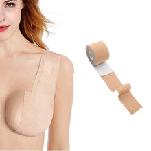 Load image into Gallery viewer, Breast Tape Free to Cut Tape Cloth Lifting Roll Large Chest and Breast Lifting Tape Boob Stickers