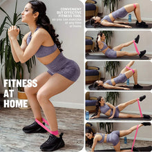 Load image into Gallery viewer, Elastic Bands Fitness Training Equipment Resistance Bands Exercise Multiple Bands to Choose Resistance Level and Intensity