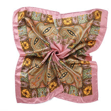 Load image into Gallery viewer, Silk Hair Scarf Scarftop Women Summer Satin Headscarf Foulard Bandana Cheveux Soft Neckerchief Hijab For Ladies