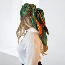 Load image into Gallery viewer, Silk Hair Scarf Scarftop Women Summer Satin Headscarf Foulard Bandana Cheveux Soft Neckerchief Hijab For Ladies