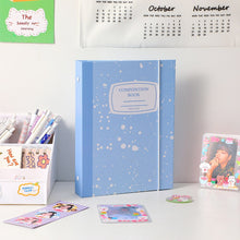 Load image into Gallery viewer, A5 Binder 6 Ring Hard Cover Collection Book Pearl Heart Journal Refills Bandage Postcards Sticker Organizer