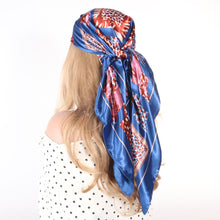 Load image into Gallery viewer, Silk Hair Scarf Scarftop Women Summer Satin Headscarf Foulard Bandana Cheveux Soft Neckerchief Hijab For Ladies