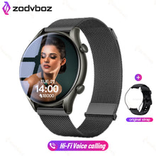 Load image into Gallery viewer, 2023 Fashion Smart Watch Women Custom Dial Hi-Fi Voice Call Men Sport Fitness Tracker IP67 Waterproof Smartwatch For Android IOS