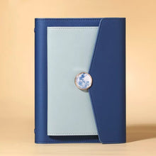 Load image into Gallery viewer, A5 A6 Luxury Loose-leaf Notebook Journal Agenda Planner Organizer 96 Sheets Pu Leather 6 Ring Binder Diary Notebook School Stationery