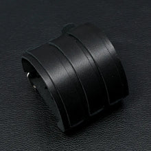 Load image into Gallery viewer, Genuine Leather Wide Cuff Bracelets with Buckle Closure Punk Vintage Three Layers Wide Black Brown Bracelets Wide Variety to Choose