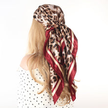Load image into Gallery viewer, Silk Hair Scarf Scarftop Women Summer Satin Headscarf Foulard Bandana Cheveux Soft Neckerchief Hijab For Ladies