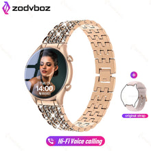 Load image into Gallery viewer, 2023 Fashion Smart Watch Women Custom Dial Hi-Fi Voice Call Men Sport Fitness Tracker IP67 Waterproof Smartwatch For Android IOS
