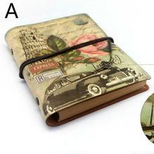 Load image into Gallery viewer, Vintage Stationery PU Leather Notebook Creative Planner Sketchbook Agenda Diary Notebooks