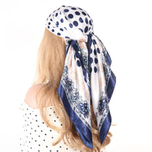 Load image into Gallery viewer, Silk Hair Scarf Scarftop Women Summer Satin Headscarf Foulard Bandana Cheveux Soft Neckerchief Hijab For Ladies