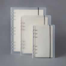 Load image into Gallery viewer, A4 B5 A5 A6 A7 Loose Leaf Notebook Refill Spiral Binder Inner Page Grid Blank Line Diary Agenda PlannerSchool Stationery