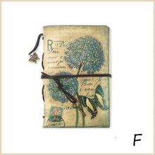 Load image into Gallery viewer, Vintage Stationery PU Leather Notebook Creative Planner Sketchbook Agenda Diary Notebooks