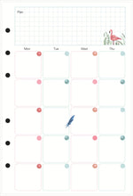 Load image into Gallery viewer, 45 Sheet Packs A5 A6 A7 Decorative Pages Notebook Refill Paper Index Ruler Pages Monthly Weekly Daily Planner Agenda DIY Junk Journal
