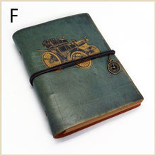 Load image into Gallery viewer, Vintage Stationery PU Leather Notebook Creative Planner Sketchbook Agenda Diary Notebooks