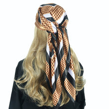 Load image into Gallery viewer, Silk Hair Scarf Scarftop Women Summer Satin Headscarf Foulard Bandana Cheveux Soft Neckerchief Hijab For Ladies
