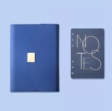 Load image into Gallery viewer, A5 A6 Luxury Loose-leaf Notebook Journal Agenda Planner Organizer 96 Sheets Pu Leather 6 Ring Binder Diary Notebook School Stationery