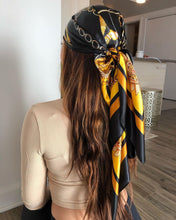 Load image into Gallery viewer, Silk Hair Scarf Scarftop Women Summer Satin Headscarf Foulard Bandana Cheveux Soft Neckerchief Hijab For Ladies