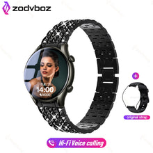 Load image into Gallery viewer, 2023 Fashion Smart Watch Women Custom Dial Hi-Fi Voice Call Men Sport Fitness Tracker IP67 Waterproof Smartwatch For Android IOS