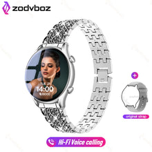Load image into Gallery viewer, 2023 Fashion Smart Watch Women Custom Dial Hi-Fi Voice Call Men Sport Fitness Tracker IP67 Waterproof Smartwatch For Android IOS