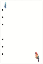 Load image into Gallery viewer, 45 Sheet Packs A5 A6 A7 Decorative Pages Notebook Refill Paper Index Ruler Pages Monthly Weekly Daily Planner Agenda DIY Junk Journal