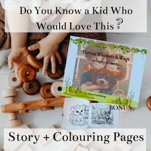 Load image into Gallery viewer, Tuco Forever Children's Book plus Bonus Colouring Pages, Coloring Pages, Kids Book, Heart Warming Family Book, Movie Based on Book