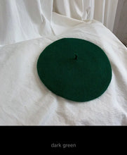 Load image into Gallery viewer, Wool Blend Adjustable French Berets Autumn Winter Fall Artist Cap Painters Hat