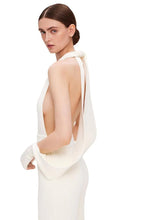 Load image into Gallery viewer, Sexy Summer Backless Halter V-neck Slimming Backless Leg Slit Jumpsuit